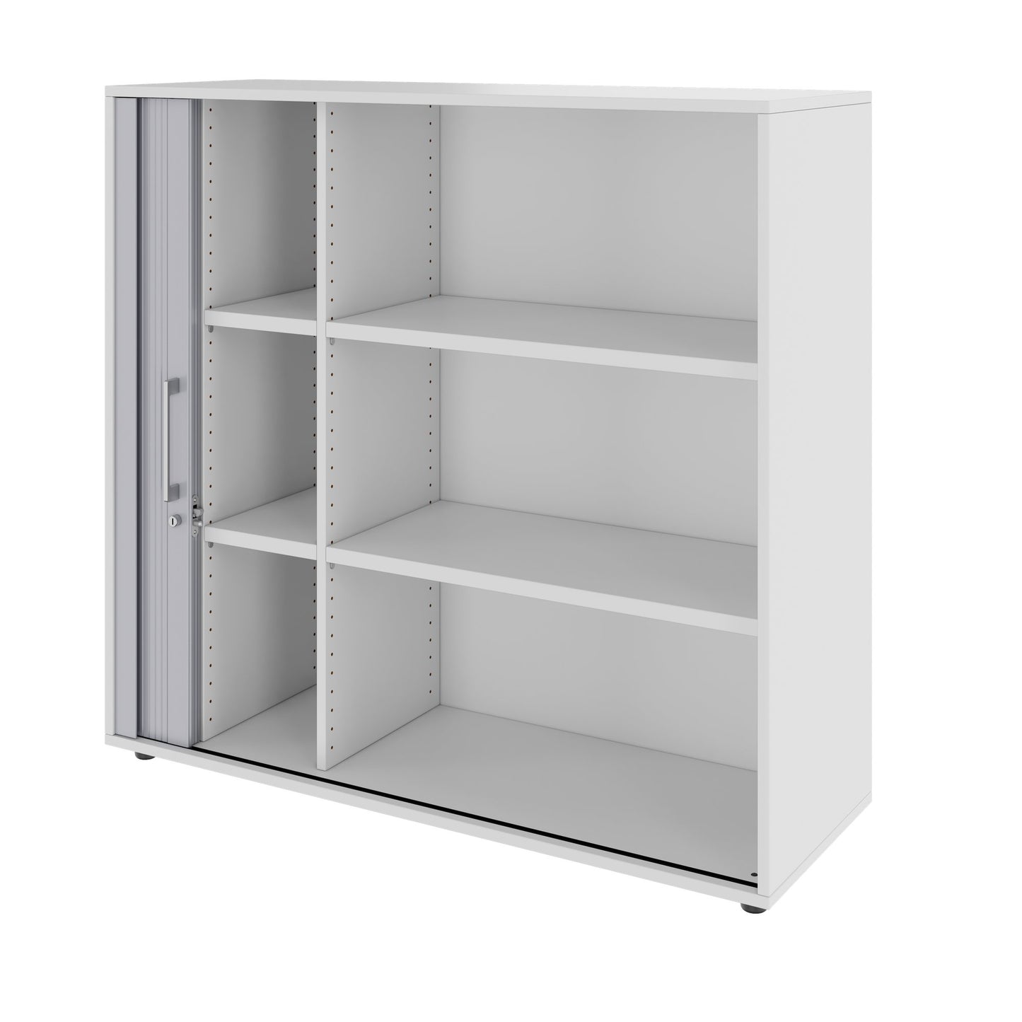 PRO Cabinet des magasins de queserroll | 3 oh, 800 - 1600 x 1140 mm, corpus collé, gris