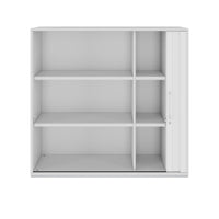 PRO Cabinet des magasins de queserroll | 3 oh, 800 - 1600 x 1140 mm, corpus collé, gris