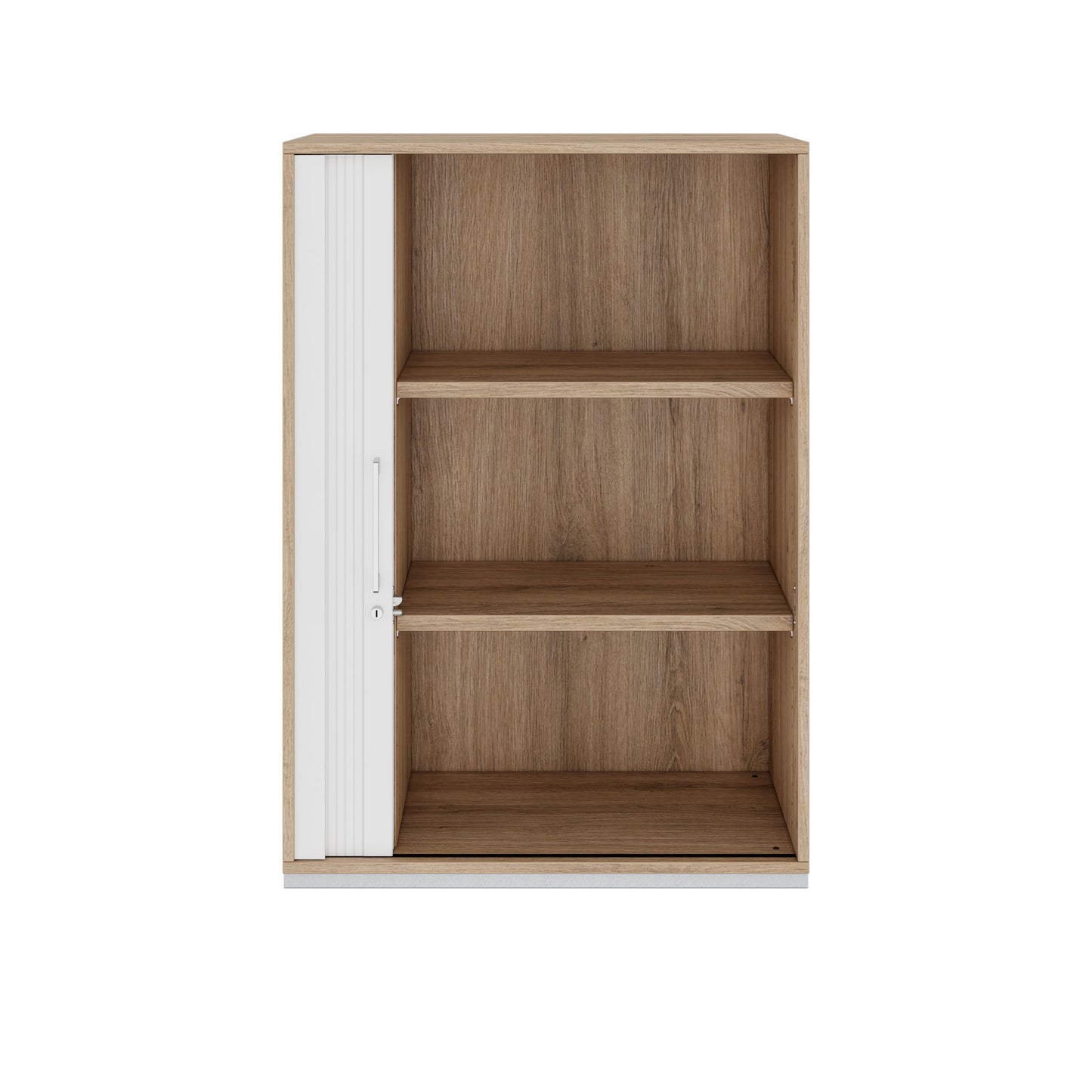 PRO Querrollladenschrank | 3 OH, 800 - 1600 x 1140 mm, verleimter Korpus, Natureiche