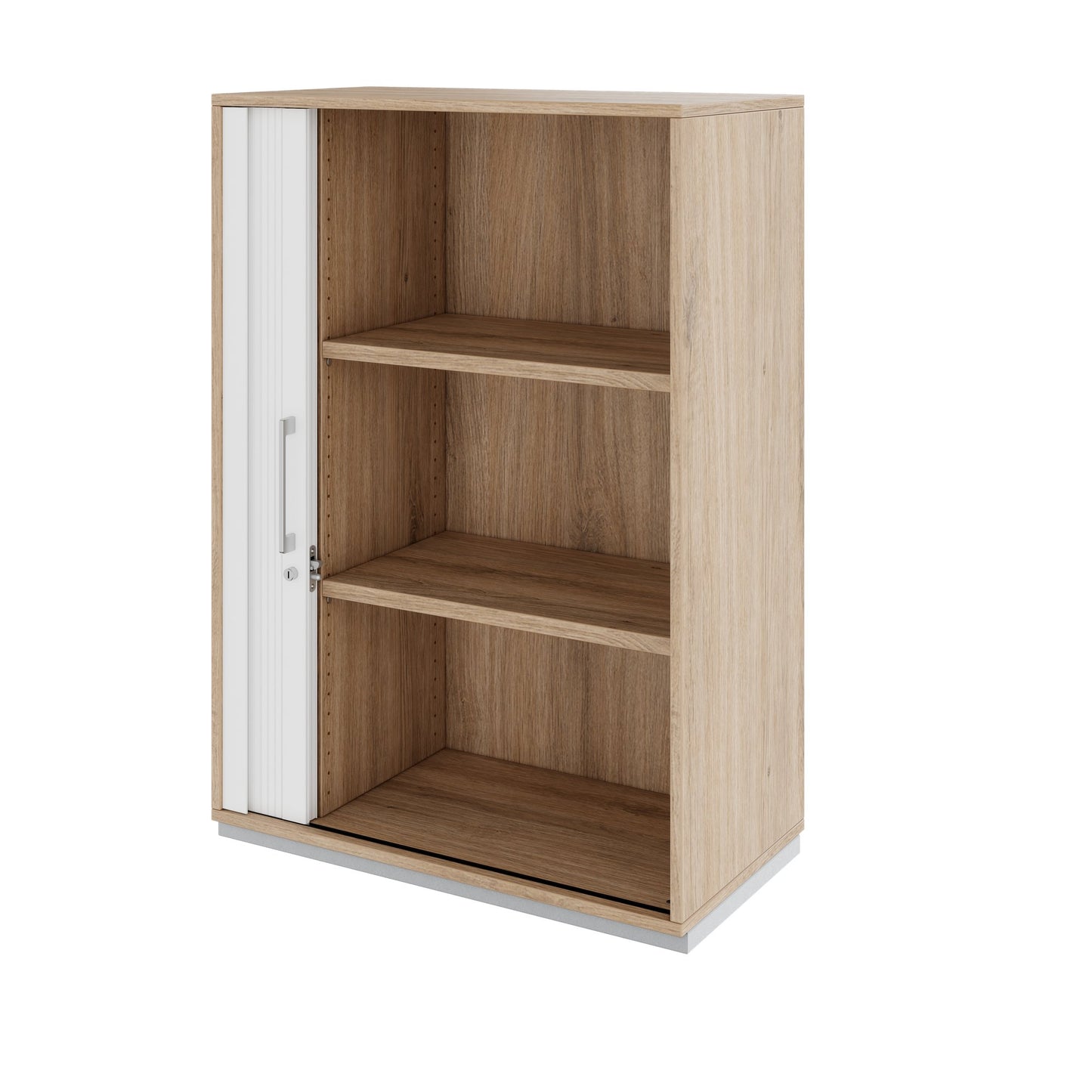 PRO Querrollladenschrank | 3 OH, 800 - 1600 x 1140 mm, verleimter Korpus, Natureiche