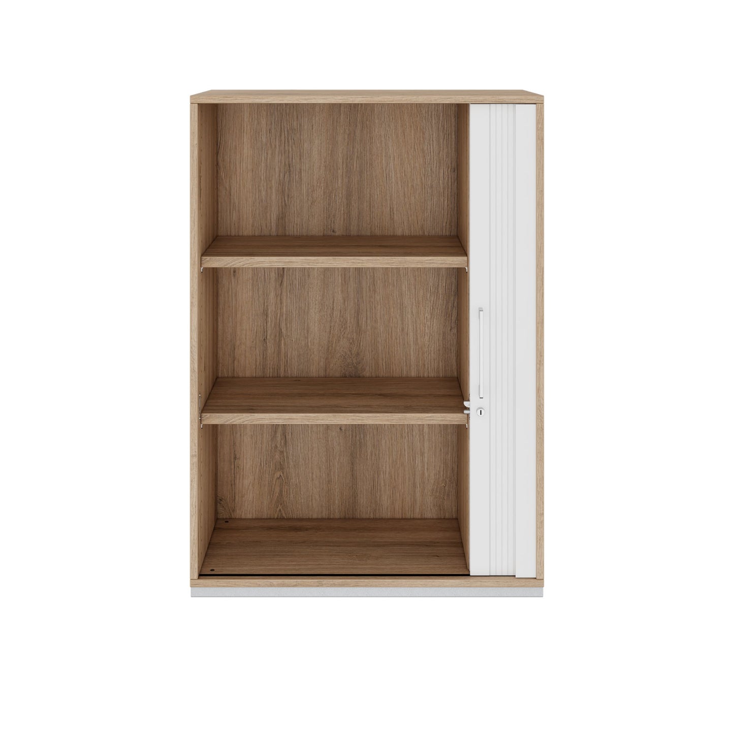 PRO Querrollladenschrank | 3 OH, 800 - 1600 x 1140 mm, verleimter Korpus, Natureiche