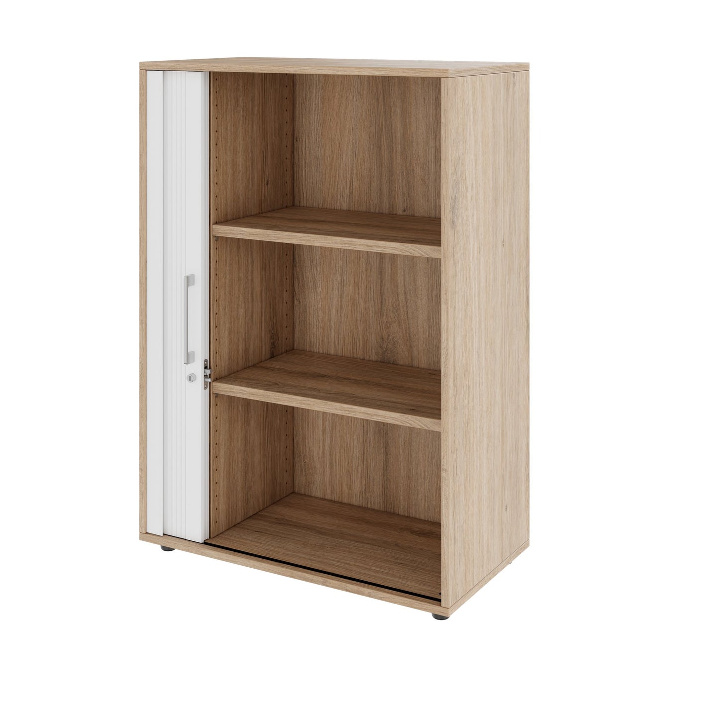 PRO Querrollladenschrank | 3 OH, 800 - 1600 x 1140 mm, verleimter Korpus, Natureiche