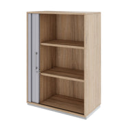 PRO Querrollladenschrank | 3 OH, 800 - 1600 x 1140 mm, verleimter Korpus, Natureiche