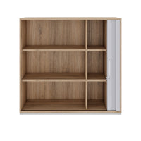 PRO Querrollladenschrank | 3 OH, 800 - 1600 x 1140 mm, verleimter Korpus, Natureiche