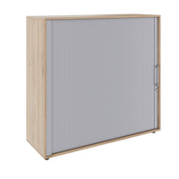 PRO Querrollladenschrank | 3 OH, 800 - 1600 x 1140 mm, verleimter Korpus, Natureiche