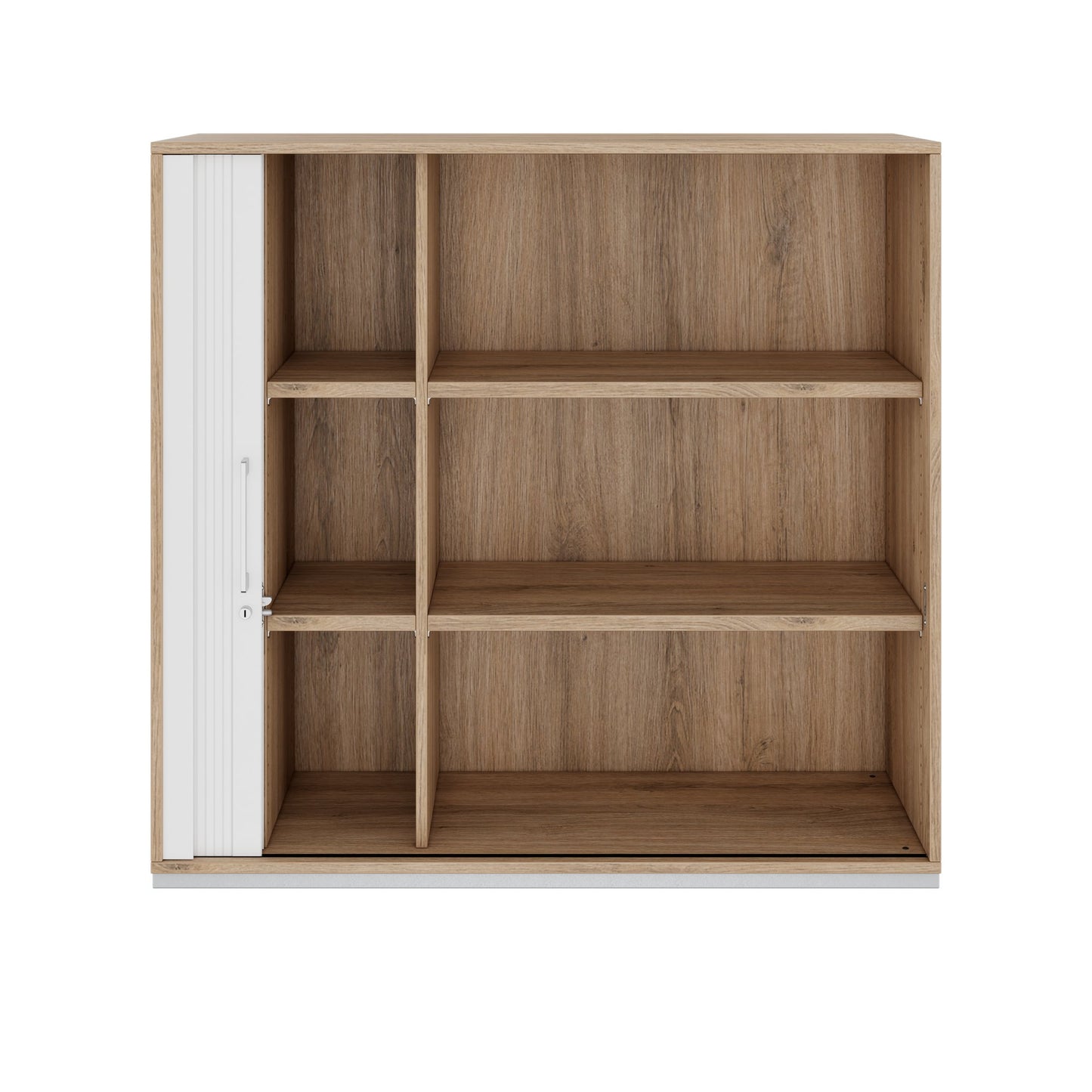 PRO Querrollladenschrank | 3 OH, 800 - 1600 x 1140 mm, verleimter Korpus, Natureiche