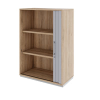 PRO Querrollladenschrank | 3 OH, 800 - 1600 x 1140 mm, verleimter Korpus, Natureiche