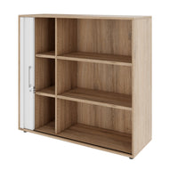 PRO Querrollladenschrank | 3 OH, 800 - 1600 x 1140 mm, verleimter Korpus, Natureiche