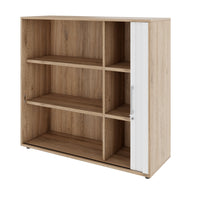 PRO Querrollladenschrank | 3 OH, 800 - 1600 x 1140 mm, verleimter Korpus, Natureiche