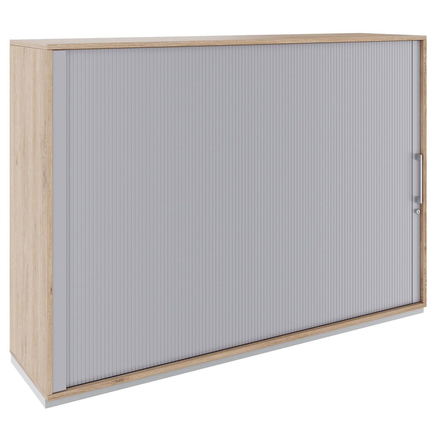 PRO Querrollladenschrank | 3 OH, 800 - 1600 x 1140 mm, verleimter Korpus, Natureiche
