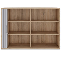 PRO Querrollladenschrank | 3 OH, 800 - 1600 x 1140 mm, verleimter Korpus, Natureiche