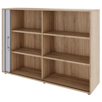 PRO Querrollladenschrank | 3 OH, 800 - 1600 x 1140 mm, verleimter Korpus, Natureiche