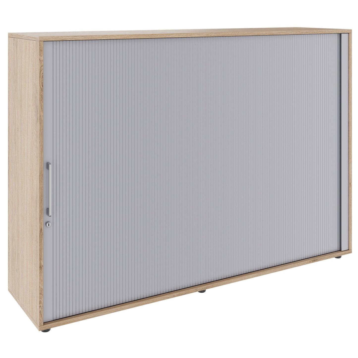 PRO Querrollladenschrank | 3 OH, 800 - 1600 x 1140 mm, verleimter Korpus, Natureiche