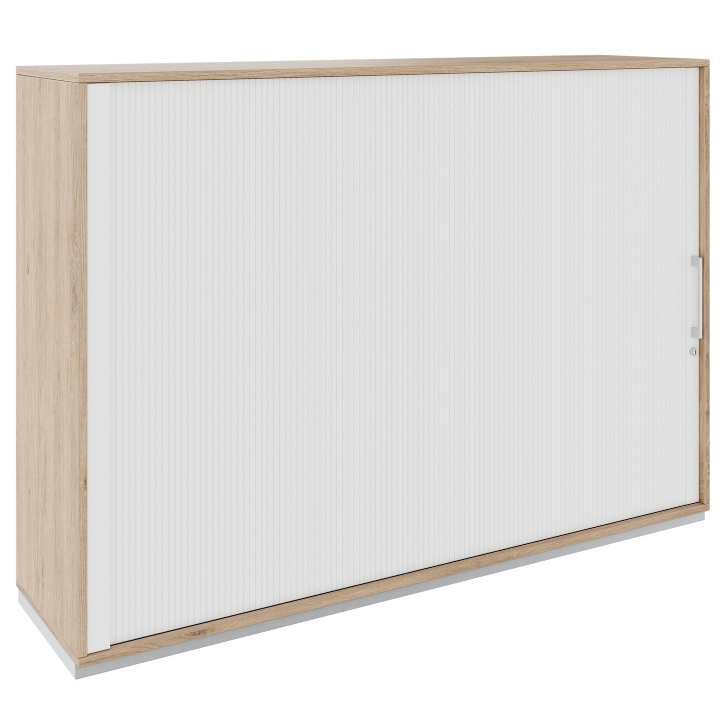 PRO Querrollladenschrank | 3 OH, 800 - 1600 x 1140 mm, verleimter Korpus, Natureiche