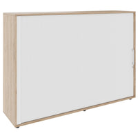 PRO Querrollladenschrank | 3 OH, 800 - 1600 x 1140 mm, verleimter Korpus, Natureiche