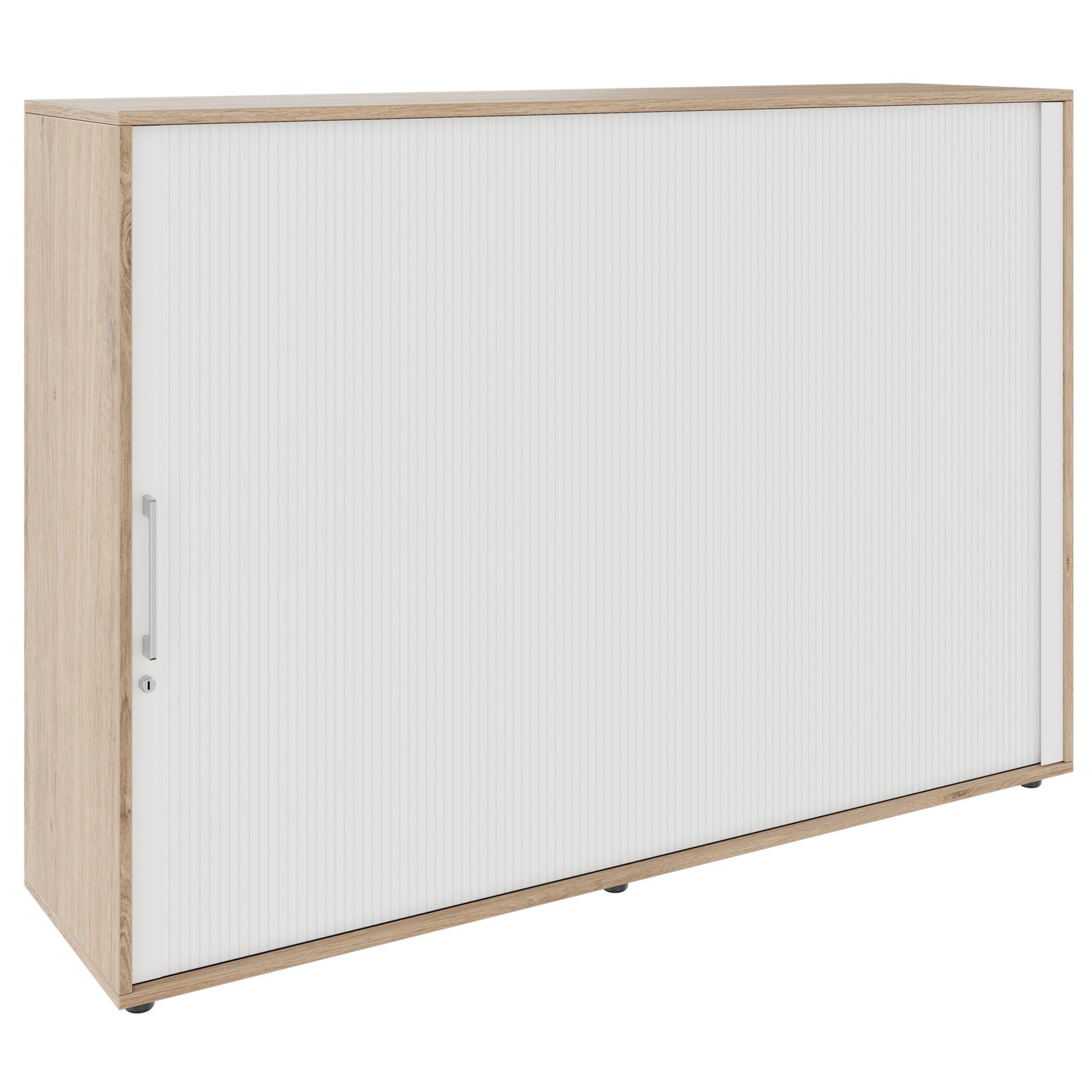 PRO Querrollladenschrank | 3 OH, 800 - 1600 x 1140 mm, verleimter Korpus, Natureiche