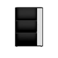 PRO Querrollladenschrank | 3 OH, 800 - 1600 x 1140 mm, verleimter Korpus, Schwarz