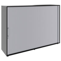 PRO Querrollladenschrank | 3 OH, 800 - 1600 x 1140 mm, verleimter Korpus, Schwarz