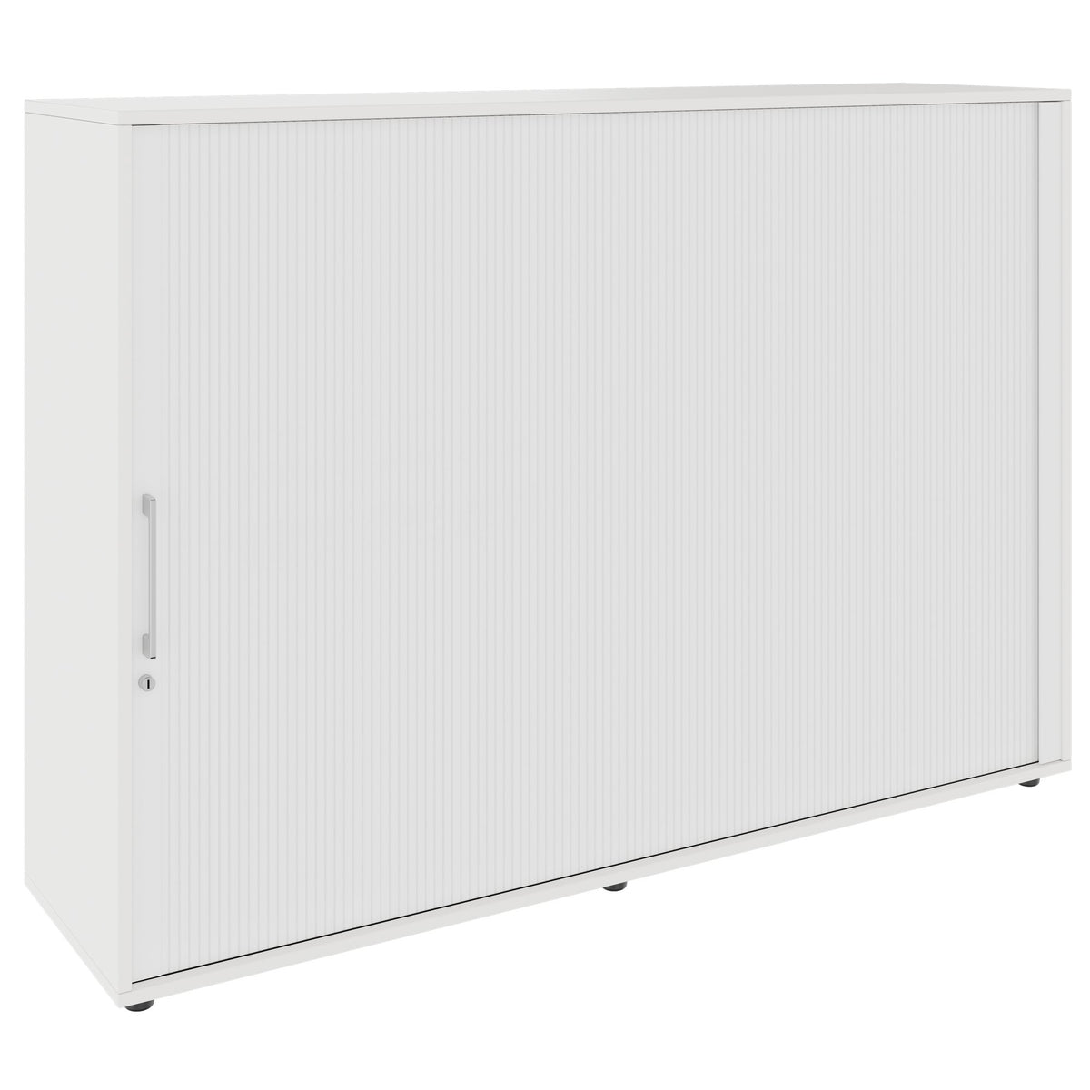 PRO Querroll store cabinet | 3 Oh, 800 - 1600 x 1140 mm, glued corpus, white - 1 Lightbox Main Image