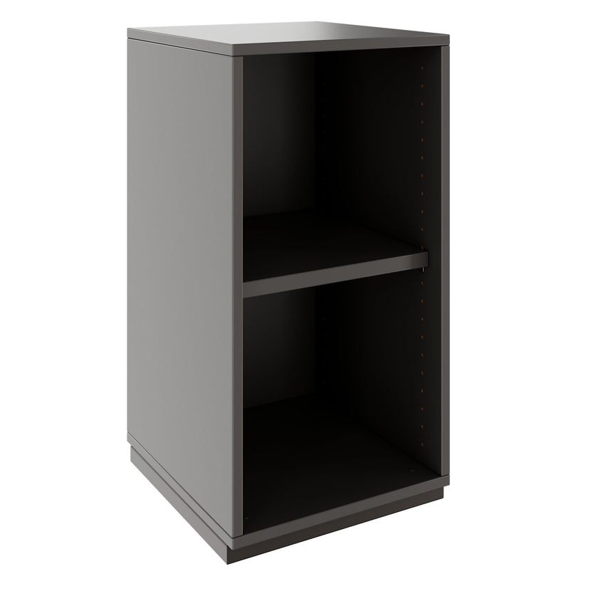 PRO Armoire d'étagère | 2 oh, 400 - 1200 x 770 mm, graphite