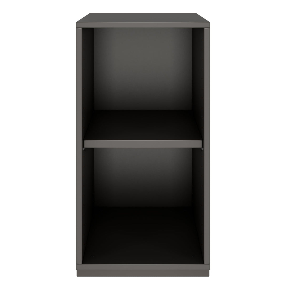 PRO Cabinet scaffale | 2 OH, 400 - 1200 x 770 mm, grafite - 3 Lightbox Main Image