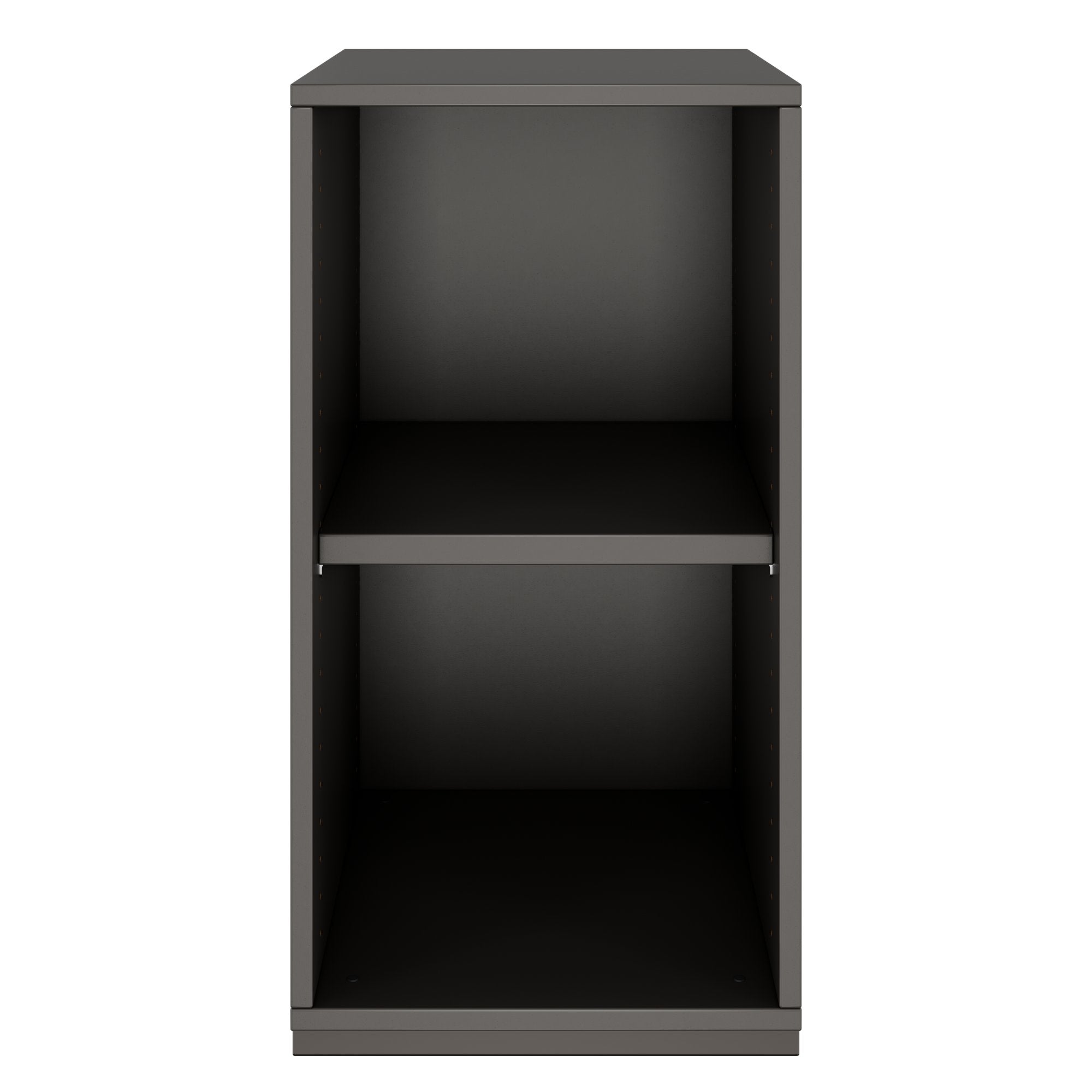 PRO Armoire d'étagère | 2 oh, 400 - 1200 x 770 mm, graphite