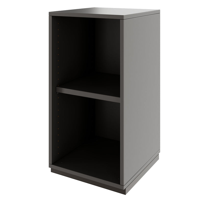 PRO Cabinet scaffale | 2 OH, 400 - 1200 x 770 mm, grafite - 4 Main Image