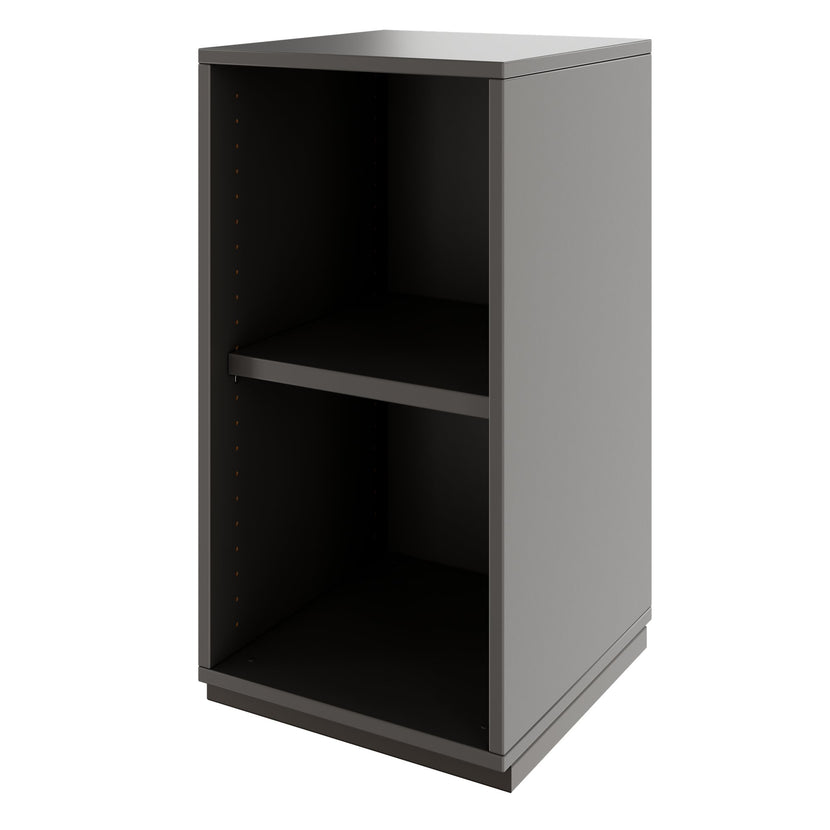 PRO Armoire d'étagère | 2 oh, 400 - 1200 x 770 mm, graphite