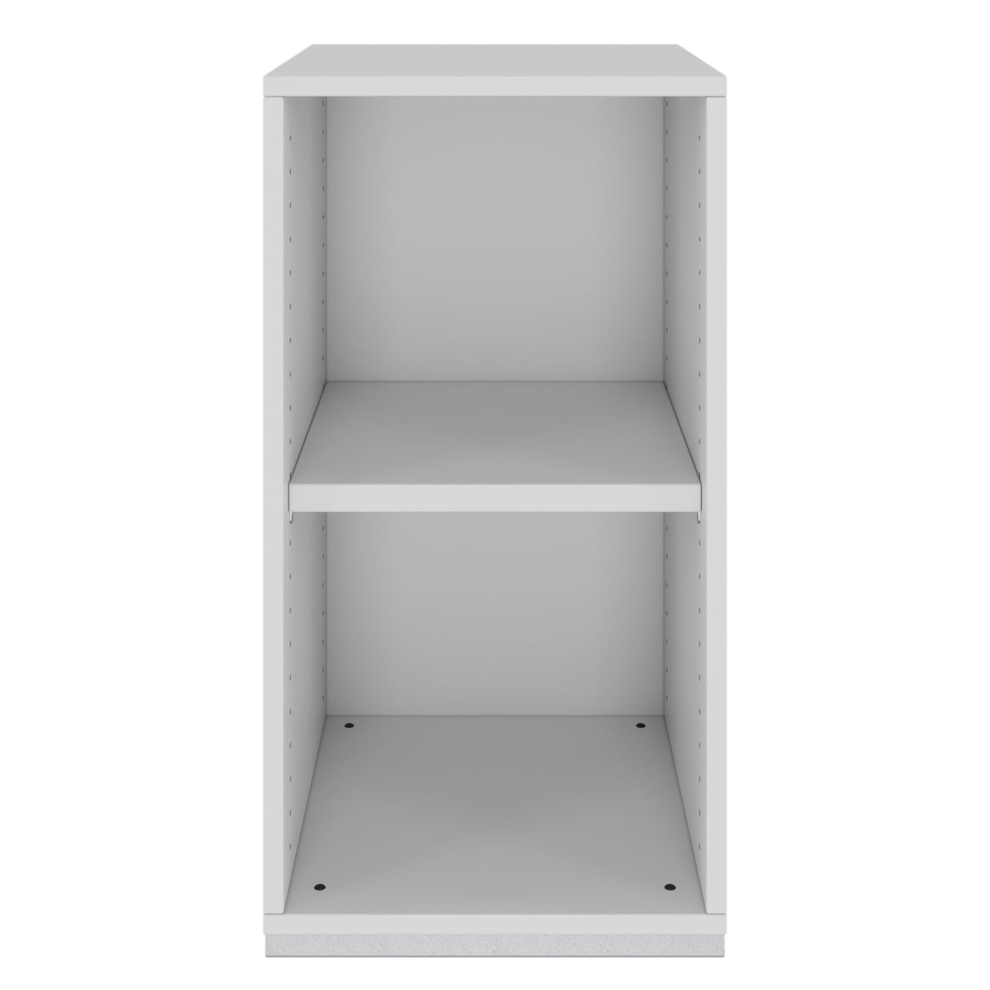 PRO Cabinet scaffale | 2 OH, 400 - 1200 x 770 mm, grigio