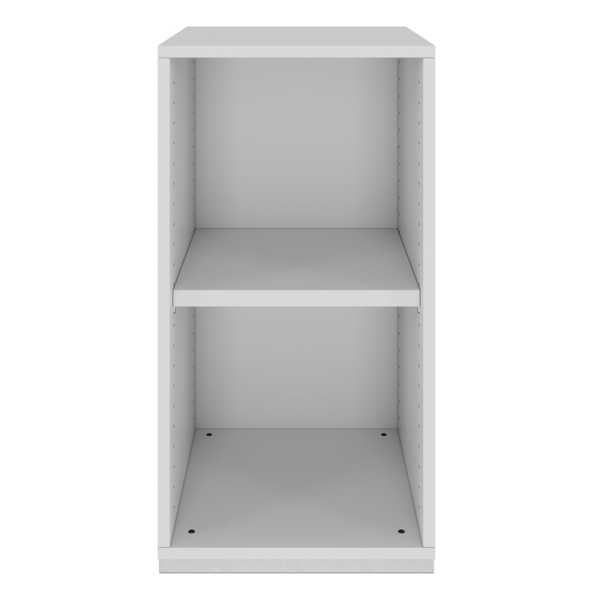 PRO Armoire d'étagère | 2 oh, 400 - 1200 x 770 mm, gris