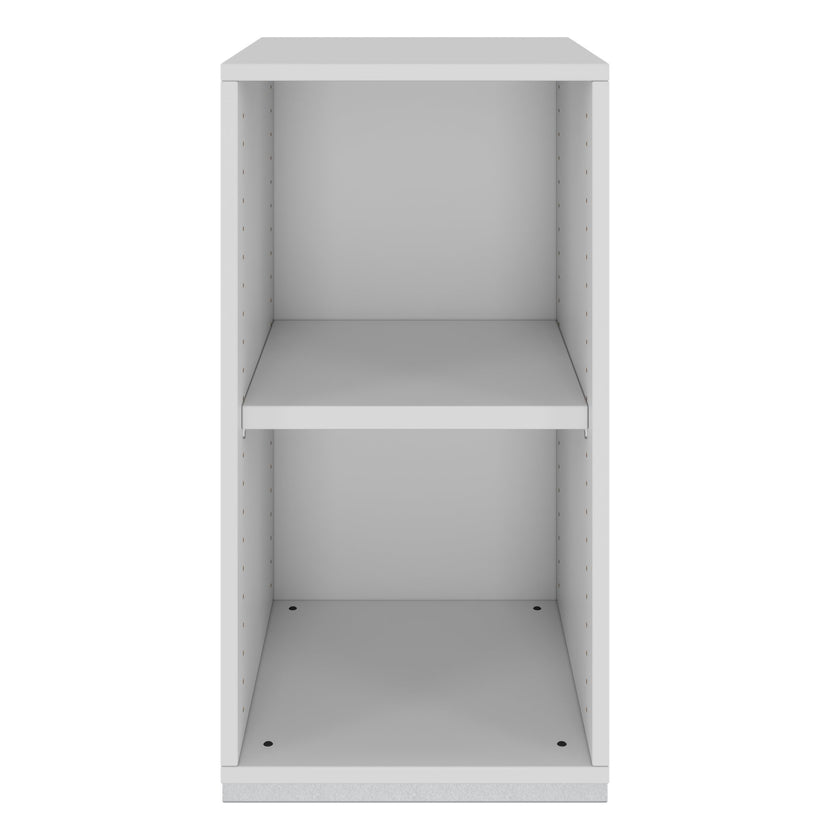 PRO Armoire d'étagère | 2 oh, 400 - 1200 x 770 mm, gris