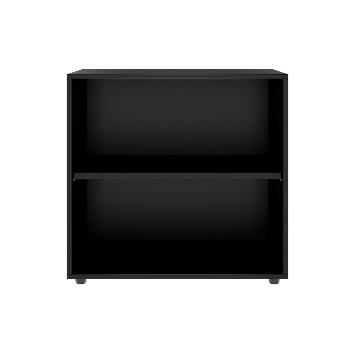 PRO Regalschrank | 2 OH, 400 - 1200 x 770 mm, Schwarz - 3 Lightbox Main Image
