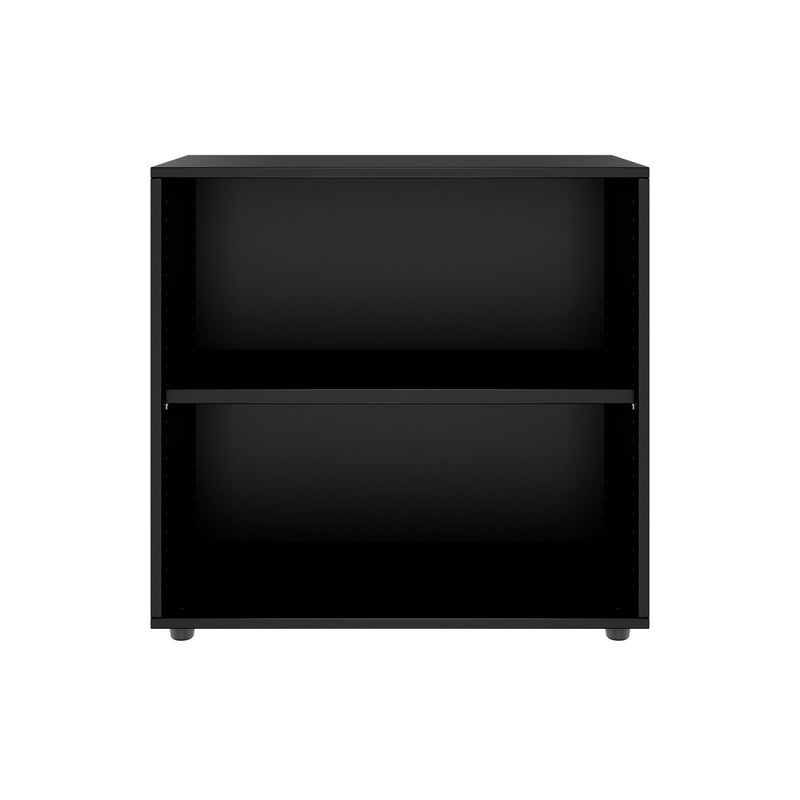 PRO Regalschrank | 2 OH, 400 - 1200 x 770 mm, Schwarz - 3 Main Image