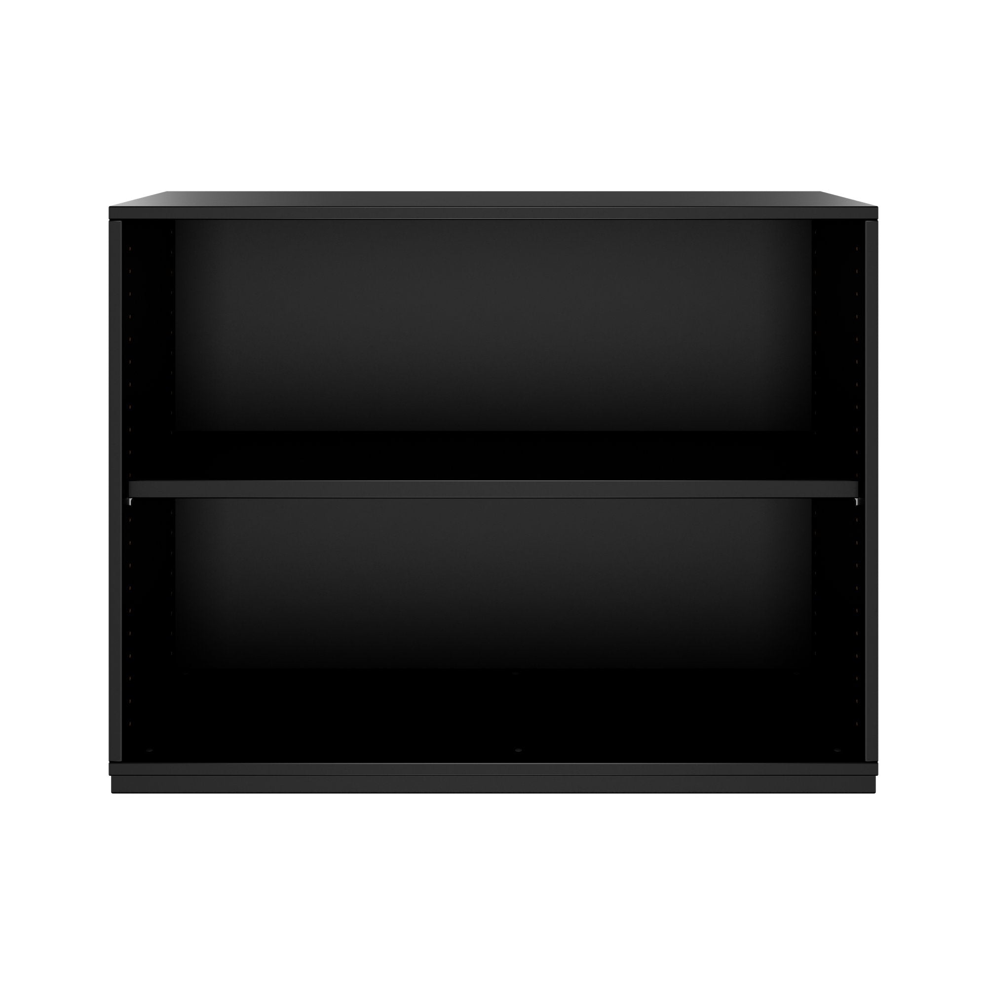 PRO Armoire d'étagère | 2 oh, 400 - 1200 x 770 mm, noir