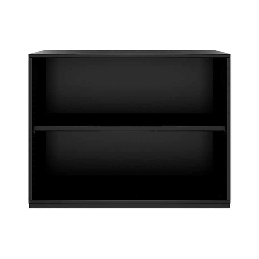 PRO Armoire d'étagère | 2 oh, 400 - 1200 x 770 mm, noir