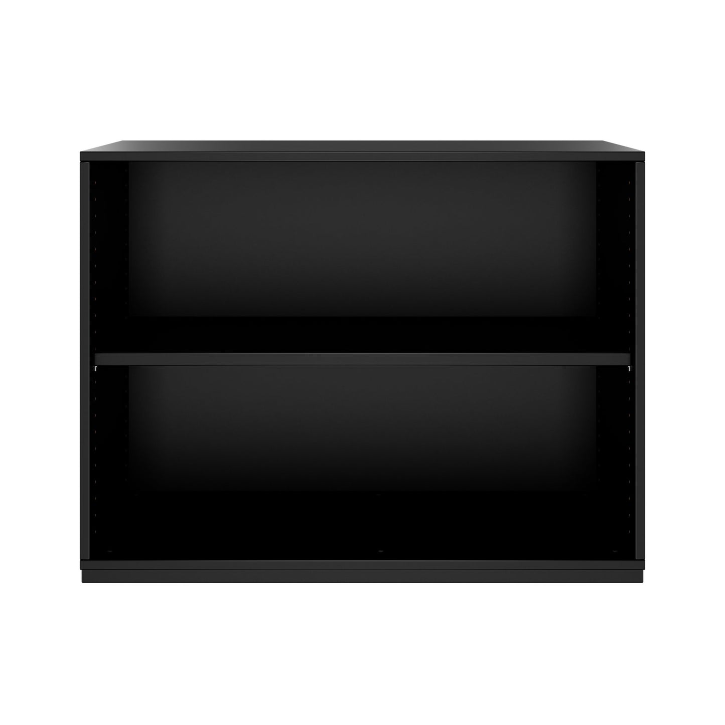 PRO Armoire d'étagère | 2 oh, 400 - 1200 x 770 mm, noir