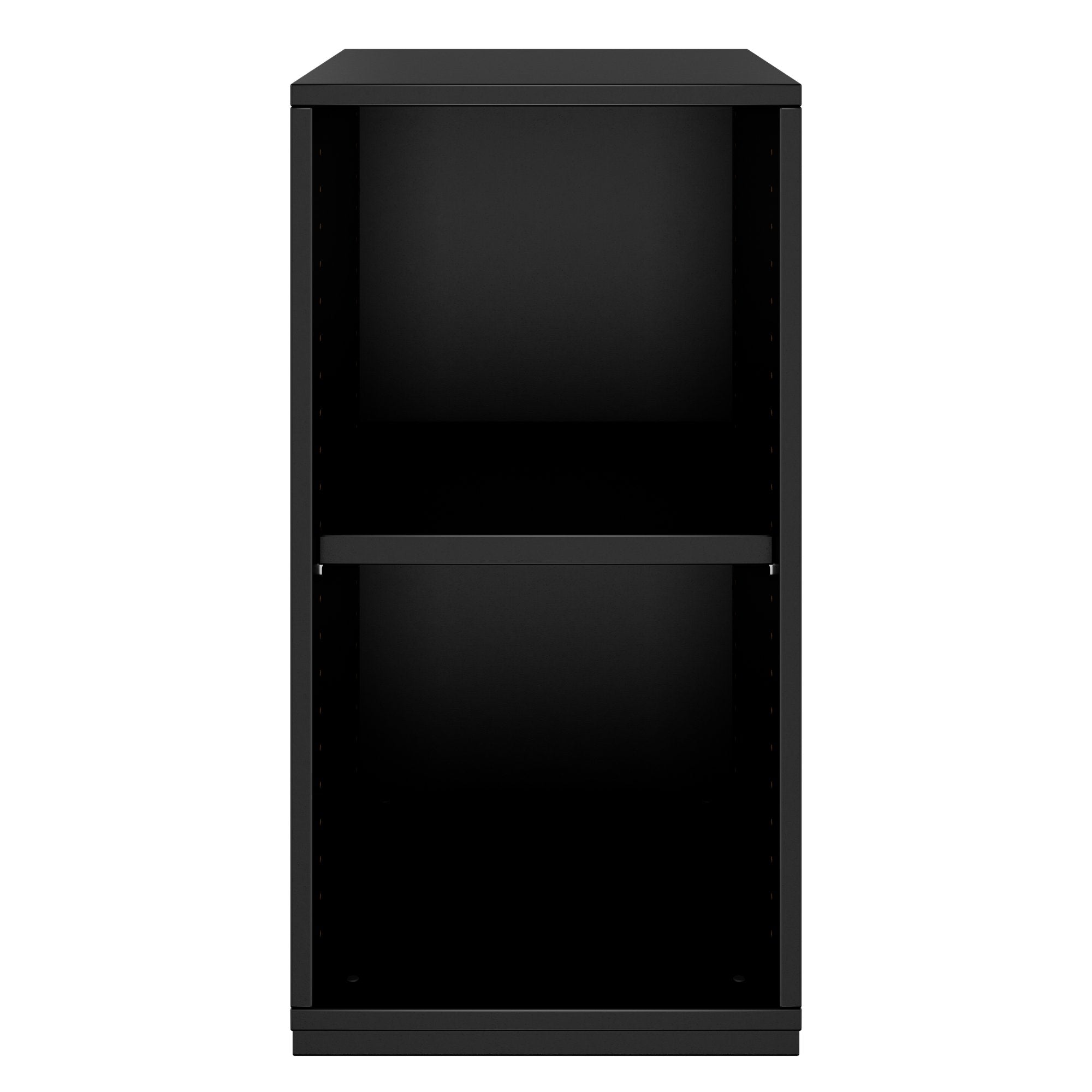 PRO Armoire d'étagère | 2 oh, 400 - 1200 x 770 mm, noir