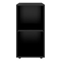 PRO Armoire d'étagère | 2 oh, 400 - 1200 x 770 mm, noir