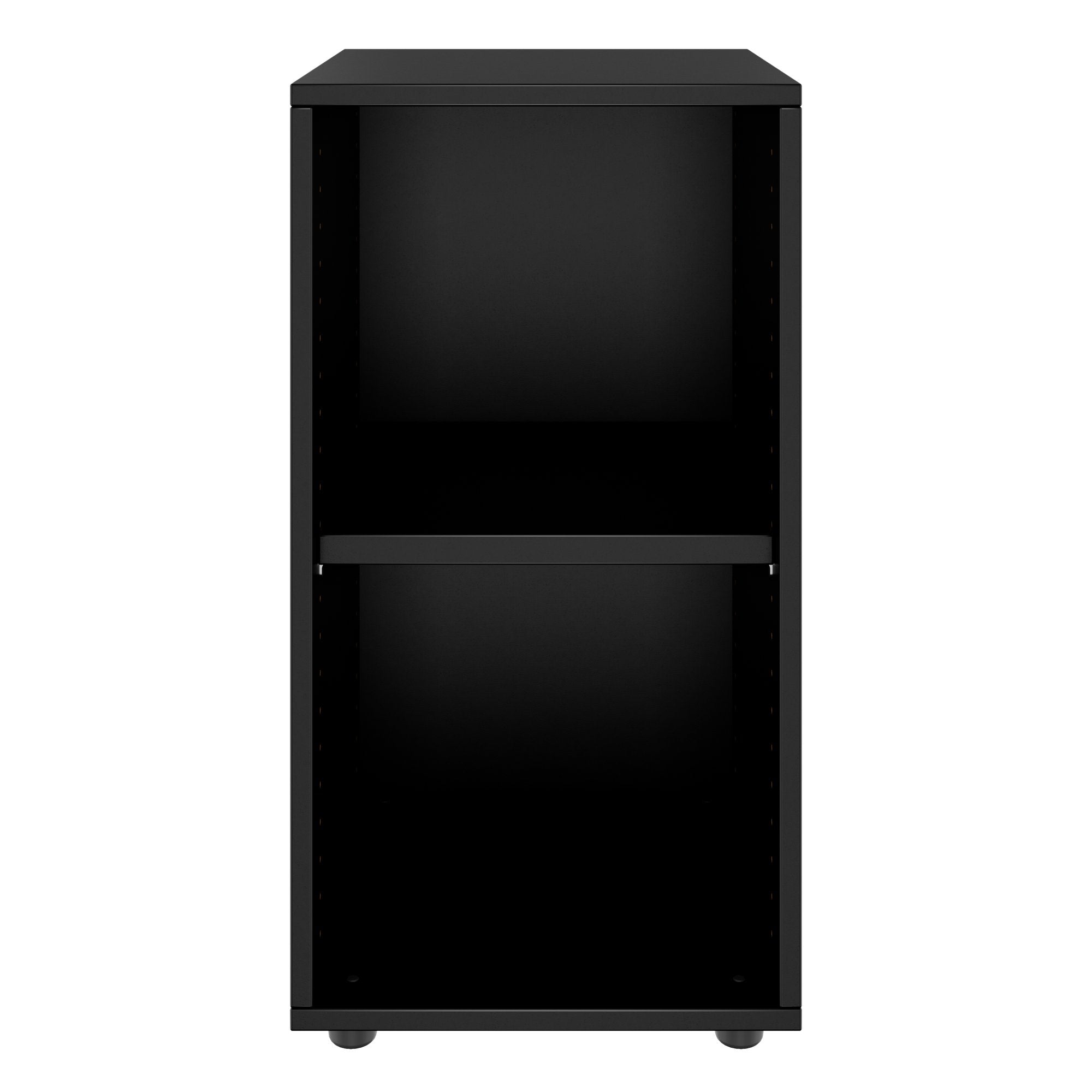 PRO Armoire d'étagère | 2 oh, 400 - 1200 x 770 mm, noir