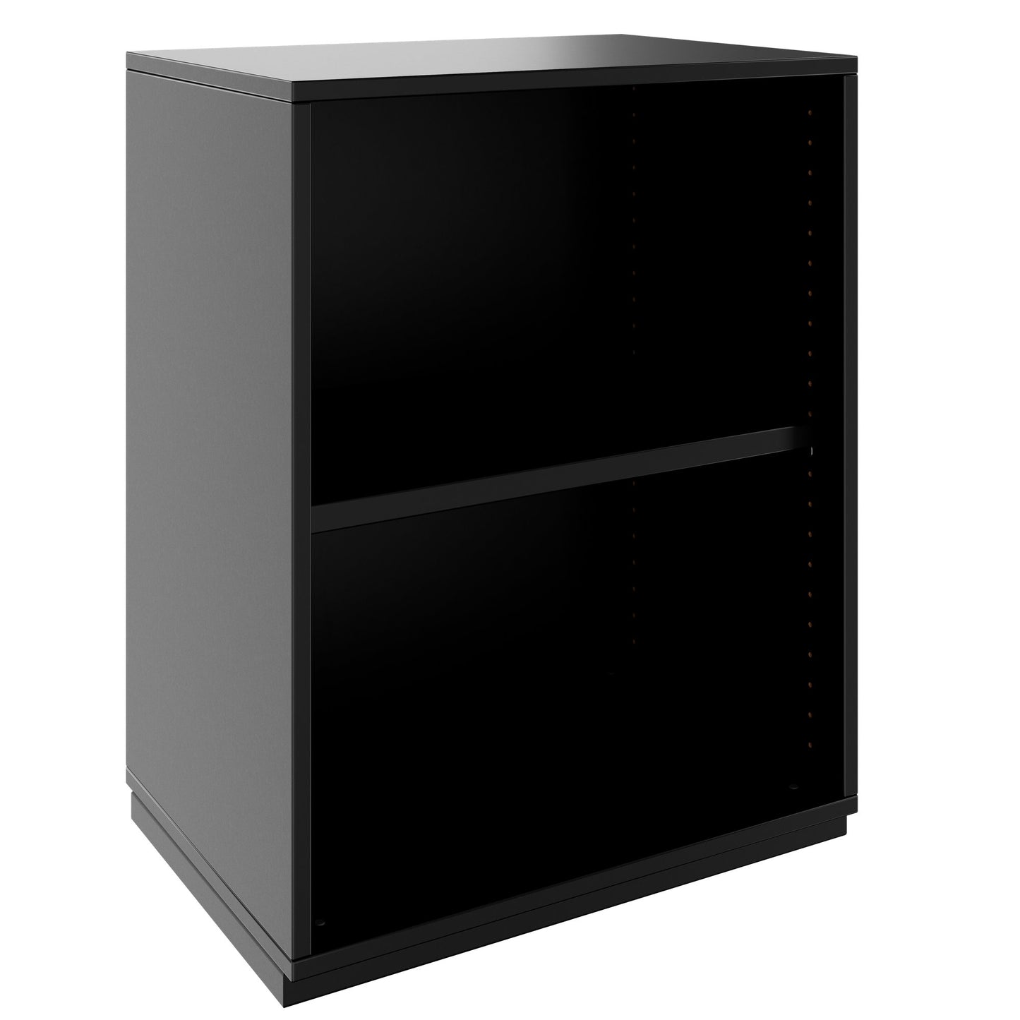 PRO Armoire d'étagère | 2 oh, 400 - 1200 x 770 mm, noir
