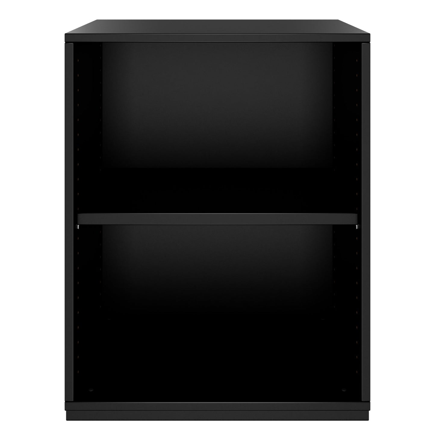 PRO Armoire d'étagère | 2 oh, 400 - 1200 x 770 mm, noir