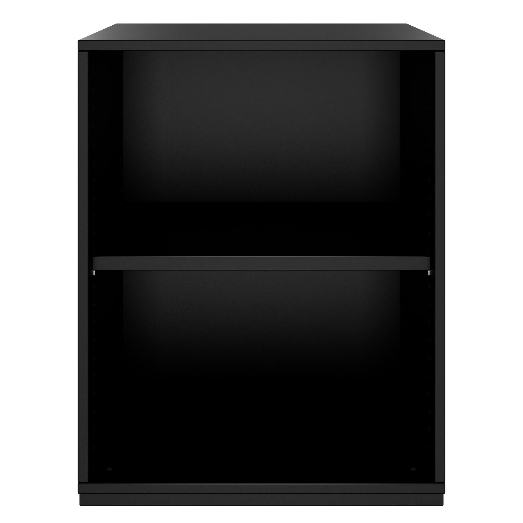 PRO Armoire d'étagère | 2 oh, 400 - 1200 x 770 mm, noir