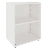 PRO Cabinet scaffale | 2 OH, 400 - 1200 x 770 mm, bianco