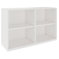 PRO Cabinet scaffale | 2 OH, 400 - 1200 x 770 mm, bianco