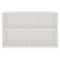 PRO Cabinet scaffale | 2 OH, 400 - 1200 x 770 mm, bianco