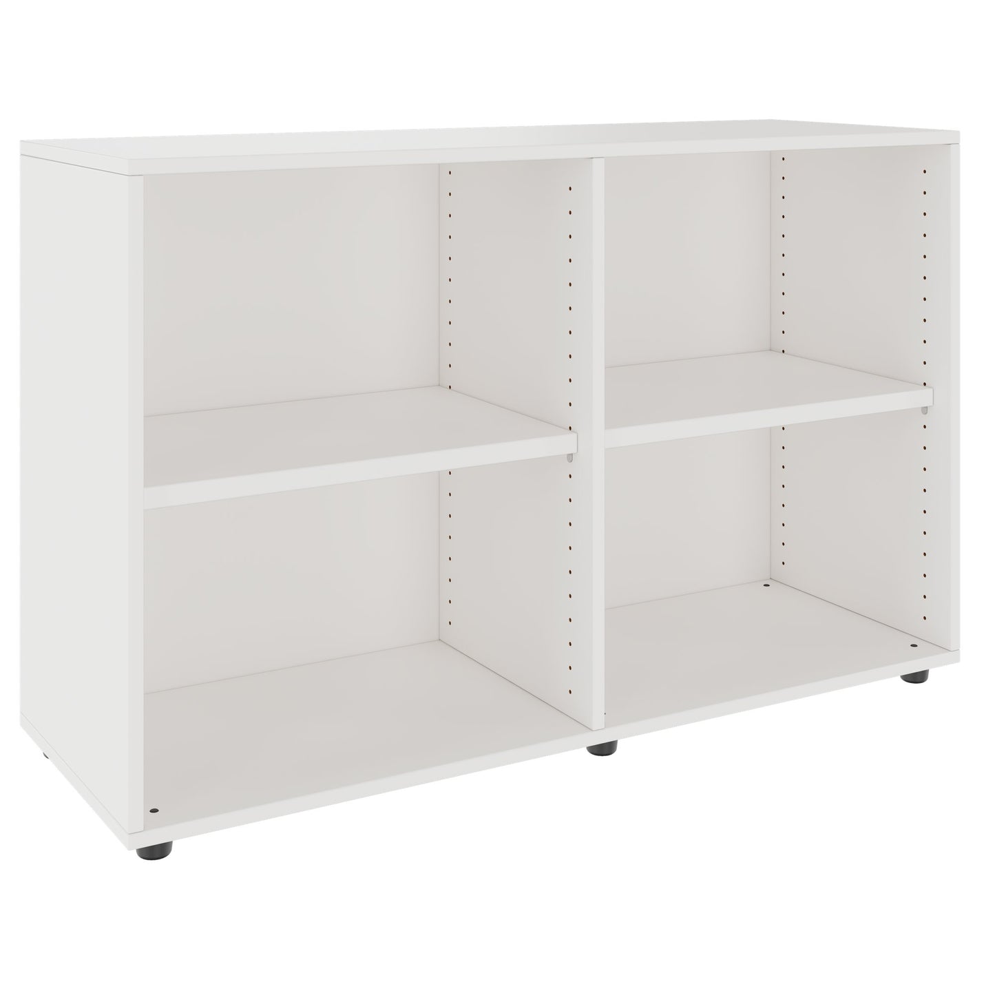 PRO Cabinet scaffale | 2 OH, 400 - 1200 x 770 mm, bianco