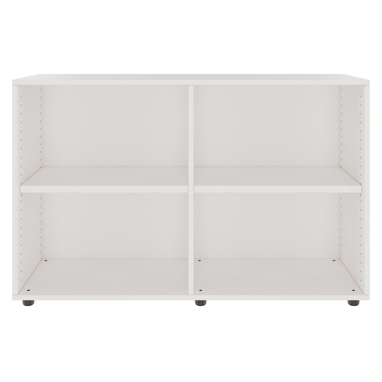 PRO Cabinet scaffale | 2 OH, 400 - 1200 x 770 mm, bianco