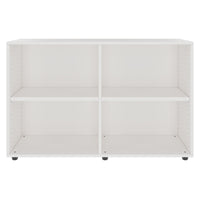 PRO Cabinet scaffale | 2 OH, 400 - 1200 x 770 mm, bianco