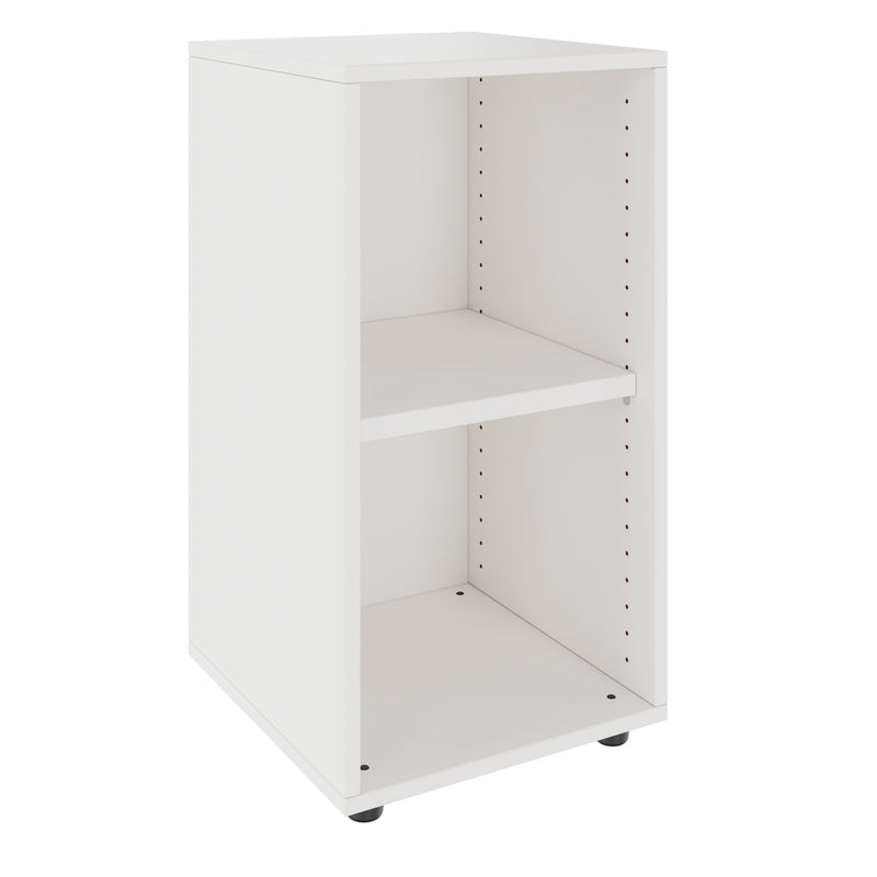 PRO Cabinet scaffale | 2 OH, 400 - 1200 x 770 mm, bianco - 1 Main Image
