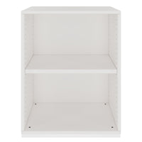 PRO Cabinet scaffale | 2 OH, 400 - 1200 x 770 mm, bianco